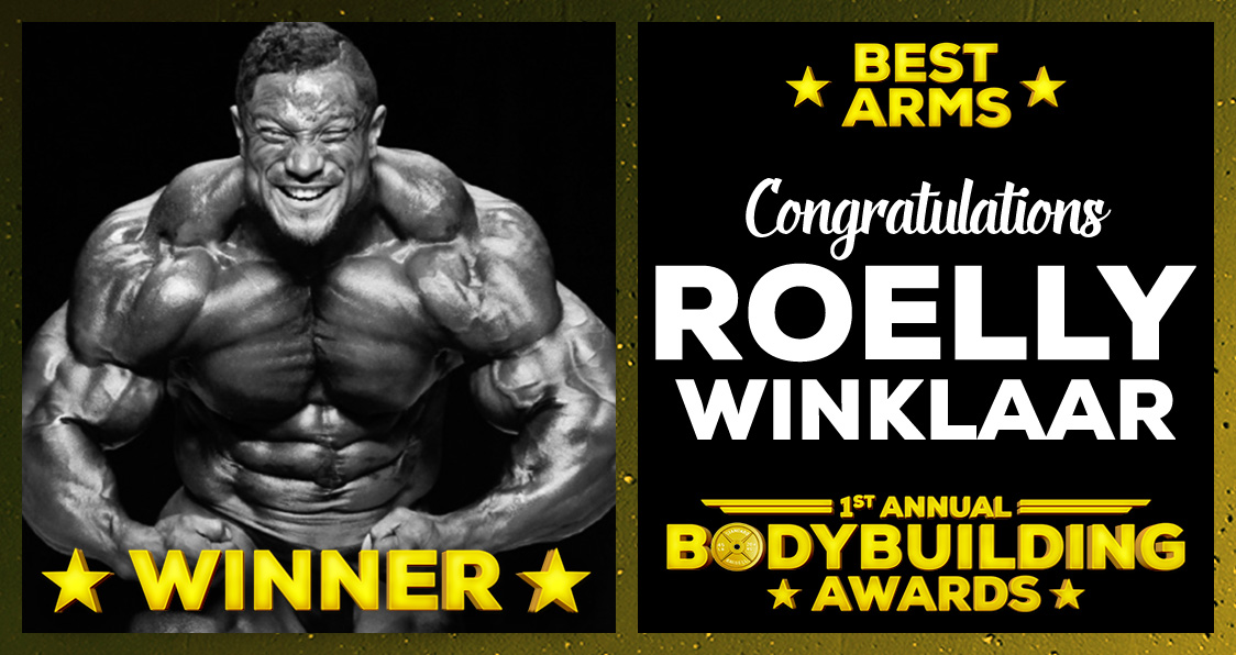 Best Arms 2016 Roelly Winklaar Bodybuilding Awards Generation Iron