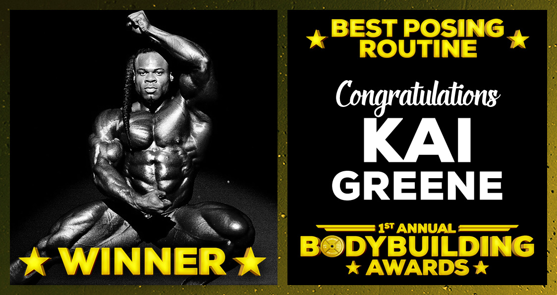 Kai Greene Best Posing Routine Bodybuilding Awards Generation Iron
