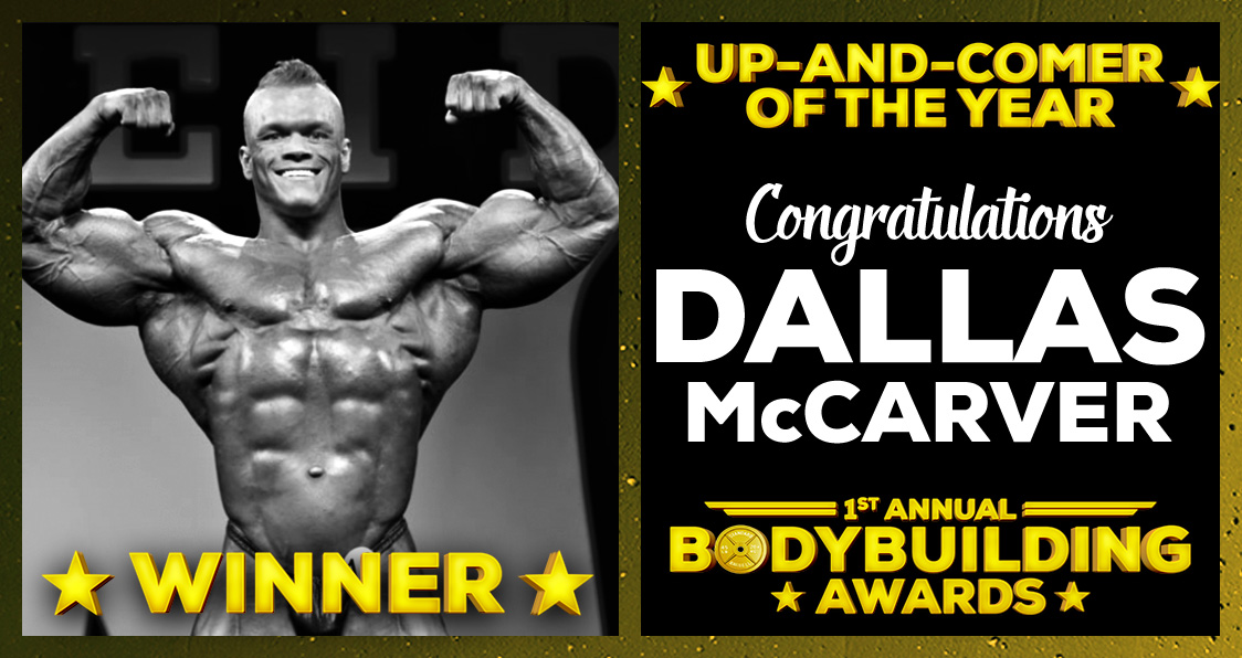 Dallas McCarver 2016 bodybuilding Awards Generation Iron