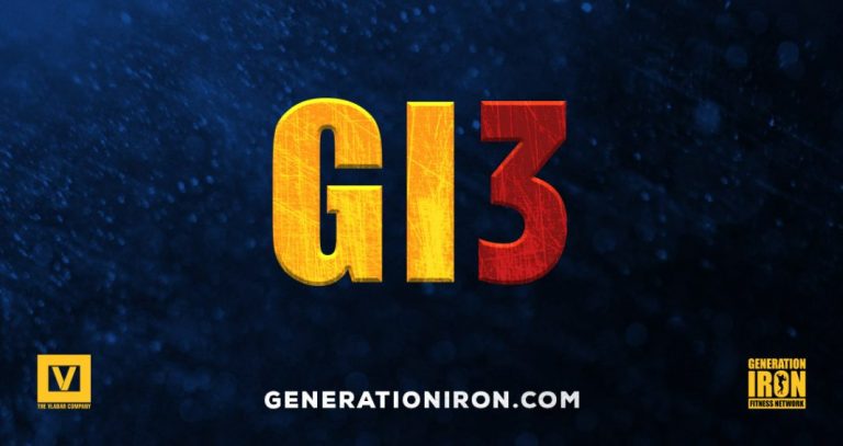 É oficial: Começamos as produções do Generation Iron 3 