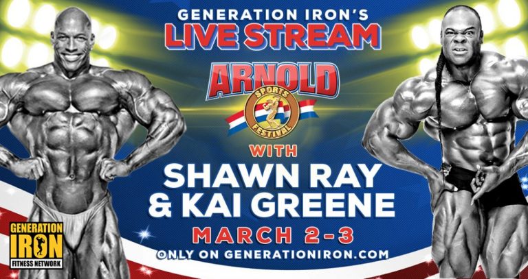 A Generation iron vai transmitir ao vivo o Arnold Classic 2018