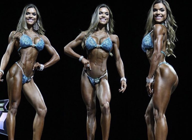 Isa Pecini no Muscle Contest