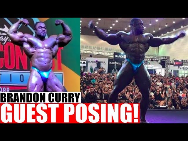 Assista: Brandon Curry guest posing no Muscle Contest 2018