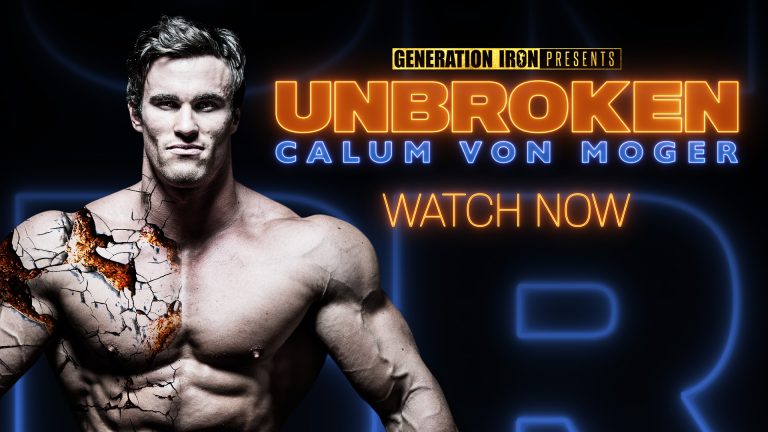 UNBROKEN: estrelando Calum Von Moger estréia em TOP3 na América