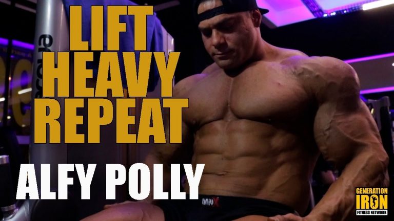 LIFT, HEAVY, REPEAT: Alfy Polly em um insano treino de perna