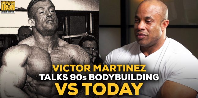 Victor Martinez discute a diferença entre as duas eras do bodybuilding