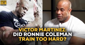 Victor Martinez fala sobre Ronnie Coleman e seu sistema de treinamento