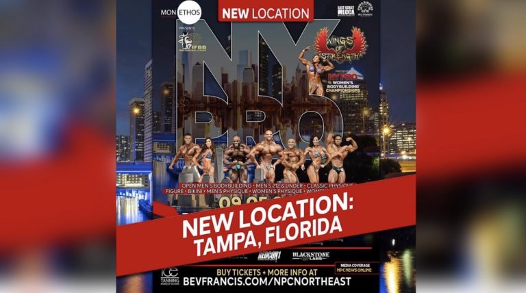 New York PRO vai para o sul, Tampa é o próximo destino