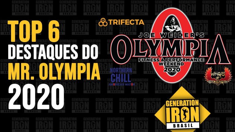 Olympia 2020: Os TOP6 atletas destaque desse ano