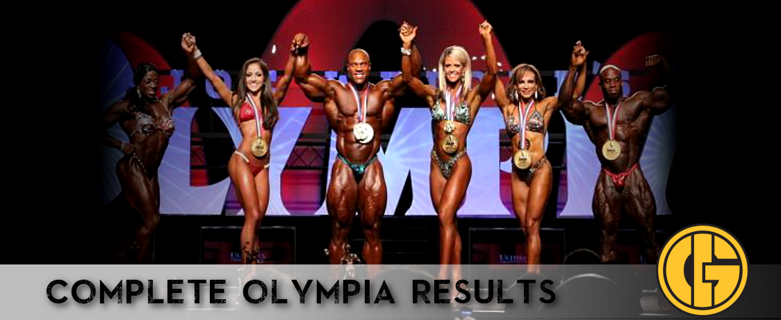 Generation Iron Olympia Results