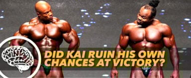 Generation Iron Kai Greene Ruin his own chances