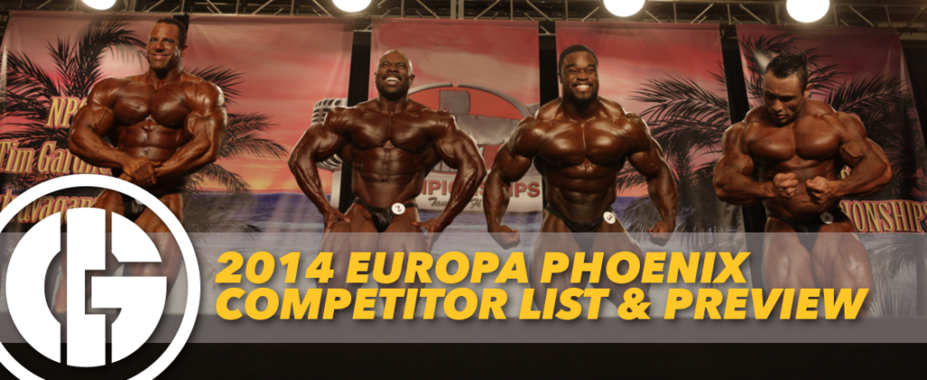 Generation Iron Europa Phoenix 2014
