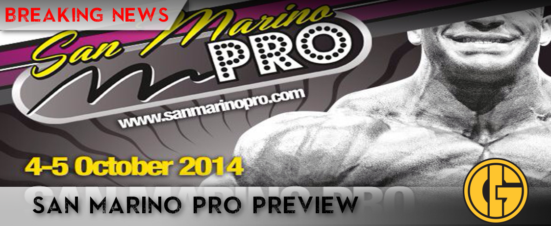 Generation Iron San Marino Pro 2014
