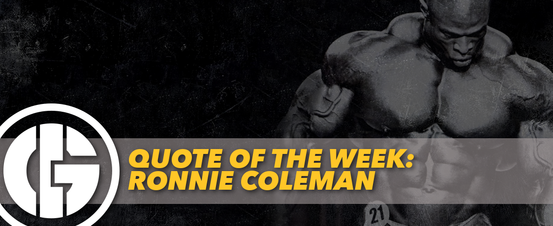 Coleman Quote of the Week Header