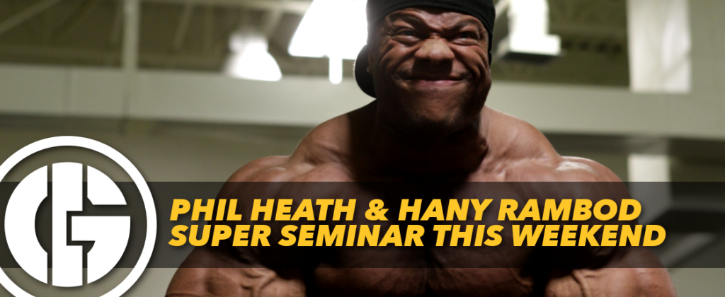 Generation Iron Phil Heath Seminar Halifax