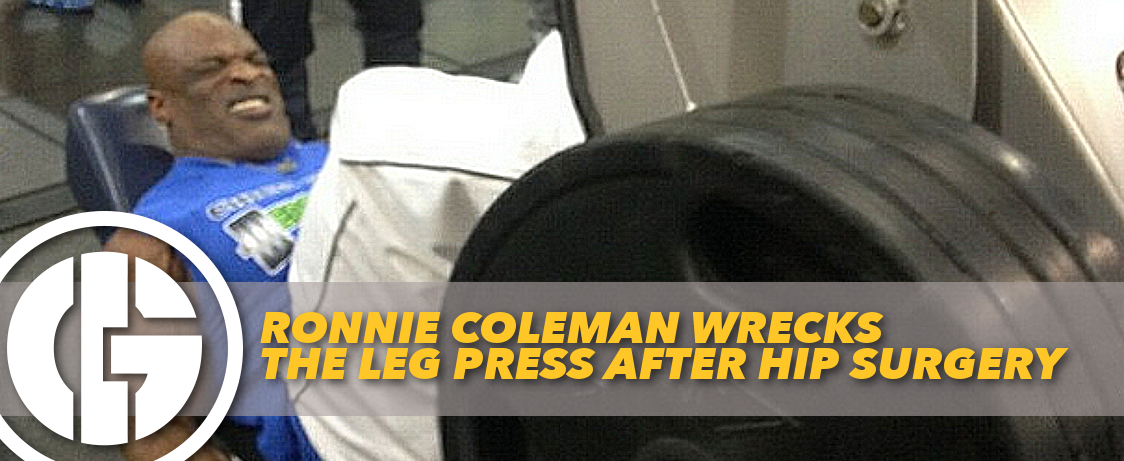 Generation Iron Ronnie Coleman Leg Press