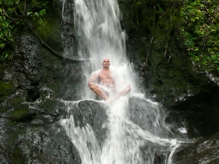 Waterfall-Meditation