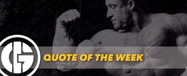 Generation Iron Dorian Yates Quote of the Week