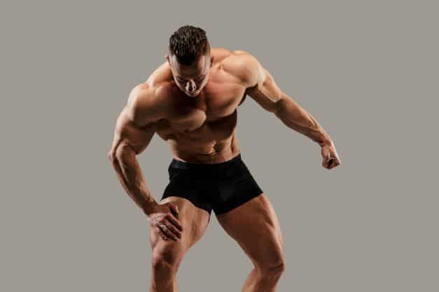 Male Bodybuilder Posing Gym Stock Photo 102171871 | Shutterstock