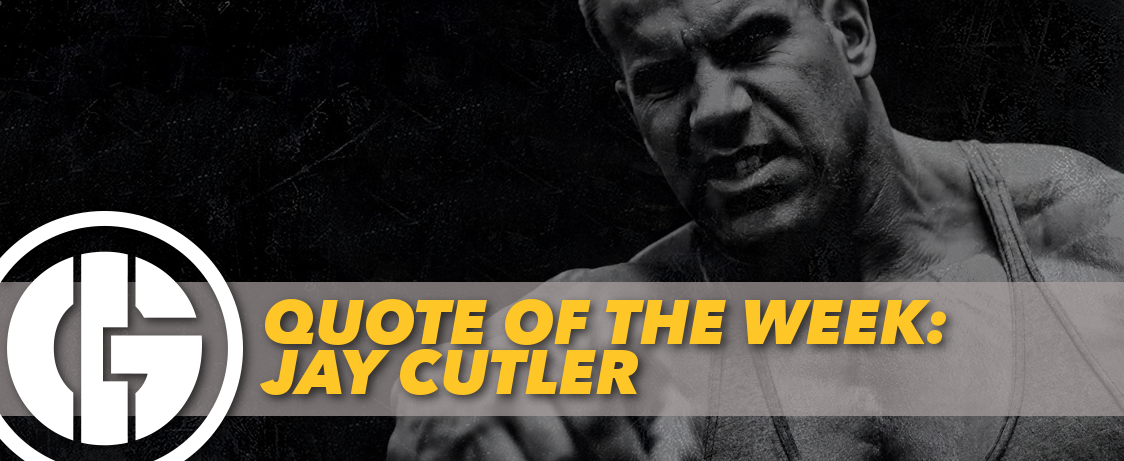 Jay Cutler Quote Header