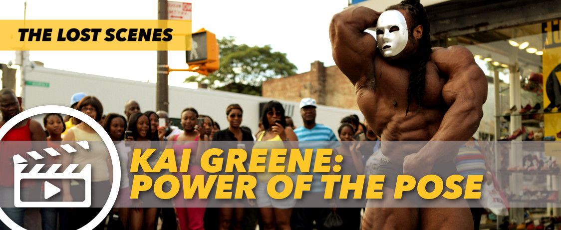 Generation Iron Kai Greene Posing