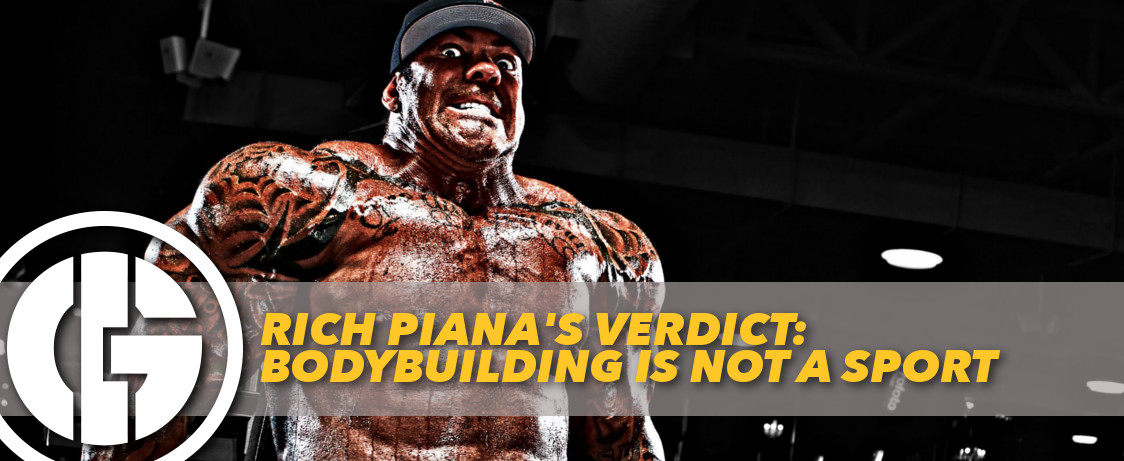 Generation Iron Rich Piana Bodybuilding is not a Sport