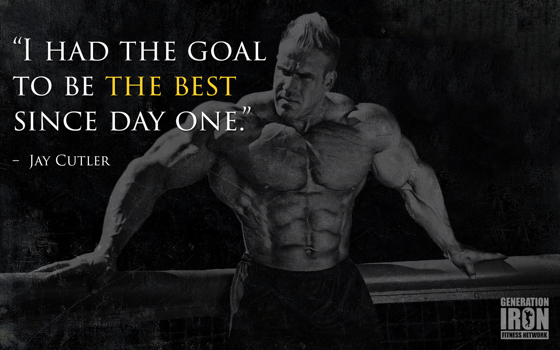 Quote of the Week: Jay Cutler | Generation Iron
