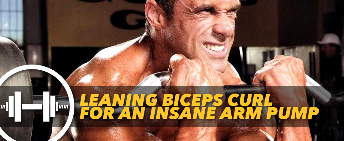 Generation Iron Leaning Bicep Curl