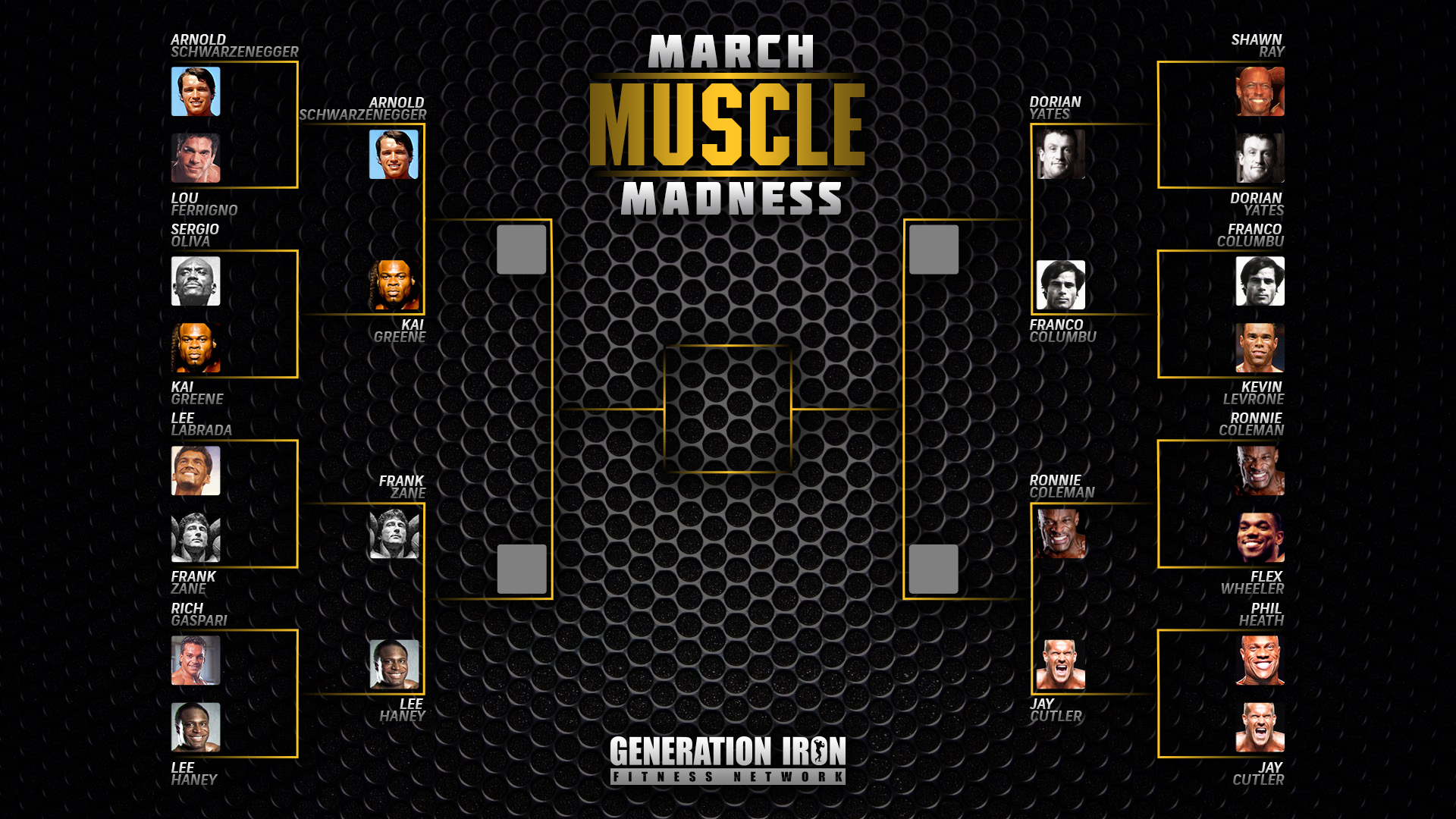 Generation Iron March Muscle Madness Tournament Quarter finals