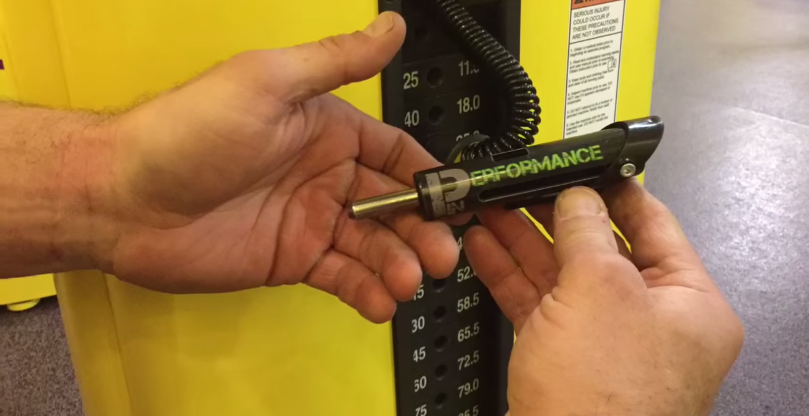 Generation Iron Performance Pins Example
