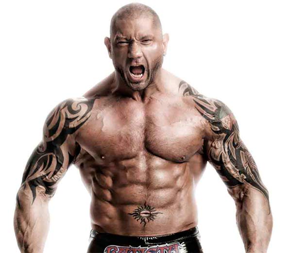 Dave Bautista Posts an Incredibly Jacked Throwback Pic - Muscle & Fitness