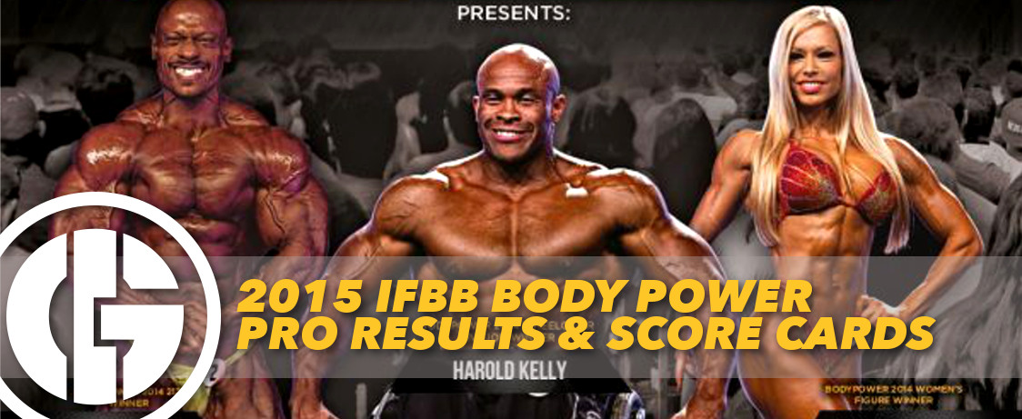 Generation Iron Body Power Pro 2015 Results