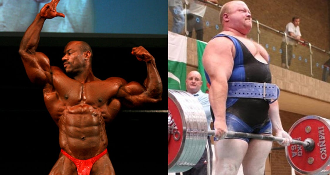 powerlifting physique vs bodybuilding physique