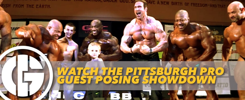 Generation Iron Pittsburgh Pro Guest Posing
