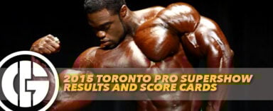 Generation Iron Toronto Pro Supershow Results 2015
