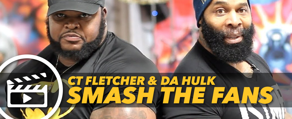 Watch CT Fletcher and Da Hulk Smash the Fans Generation Iron.