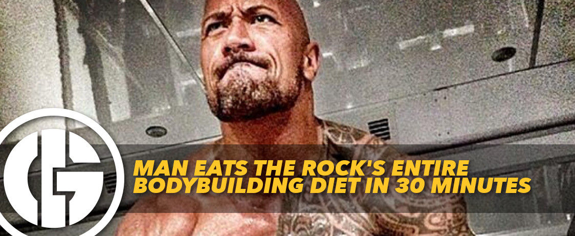 Generation Iron The Rock's Diet in 30 minutes