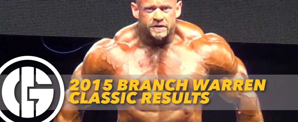 Generation Iron Branch Warren Classic Results