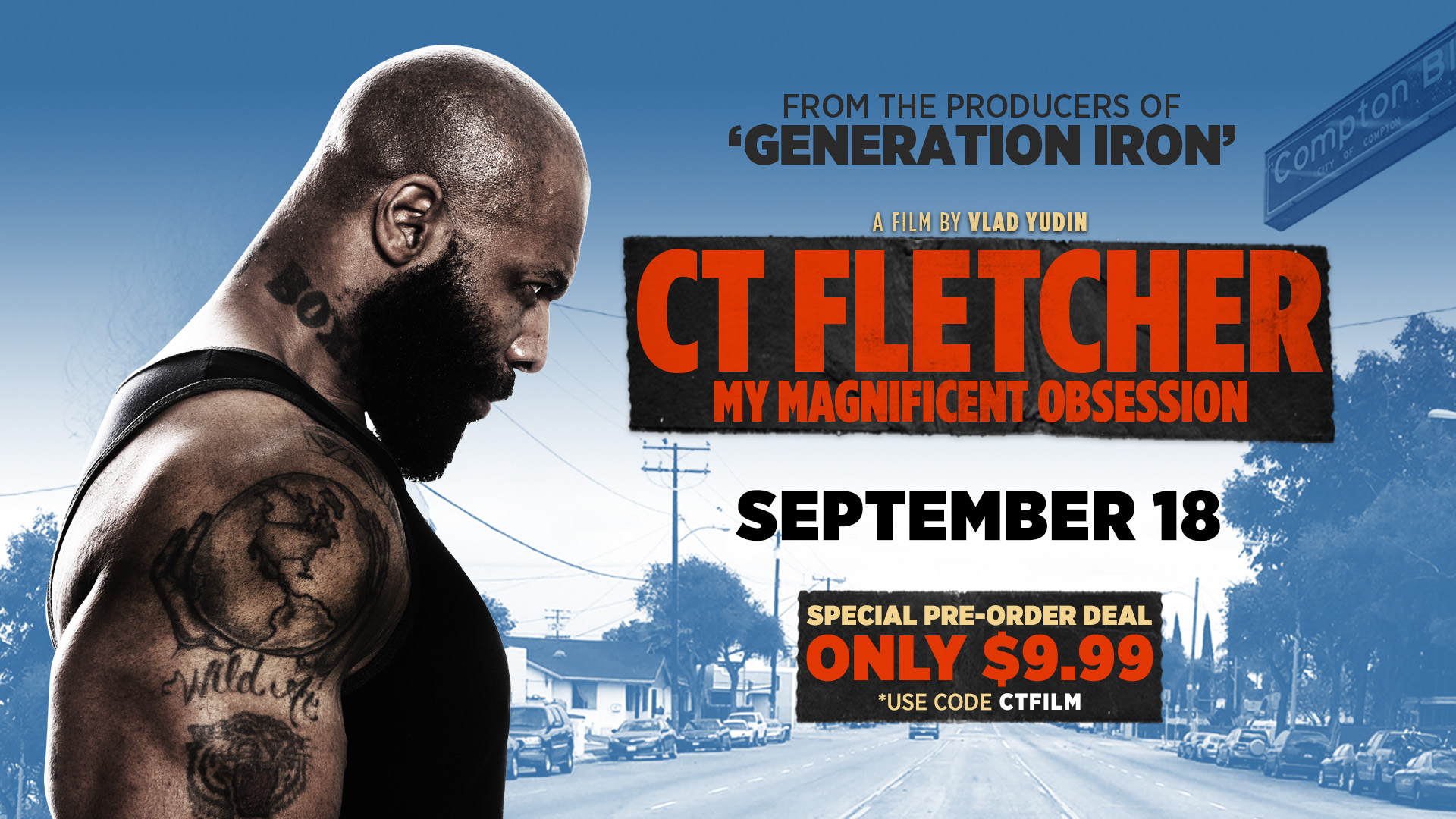 Generation Iron CT Fletcher Pre Order