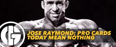 Generation Iron Jose Raymond Pro Cards