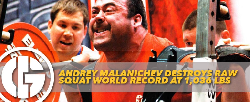 Generation Iron Andrey Malanichev Raw Squat Record