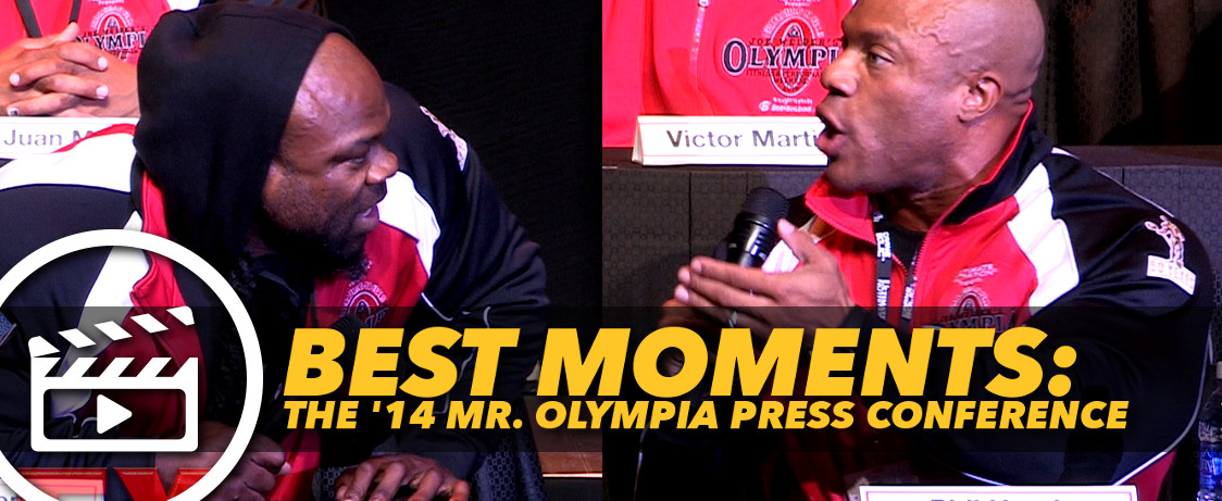 Generation Iron Best of Mr. Olympia Press Conference 2014