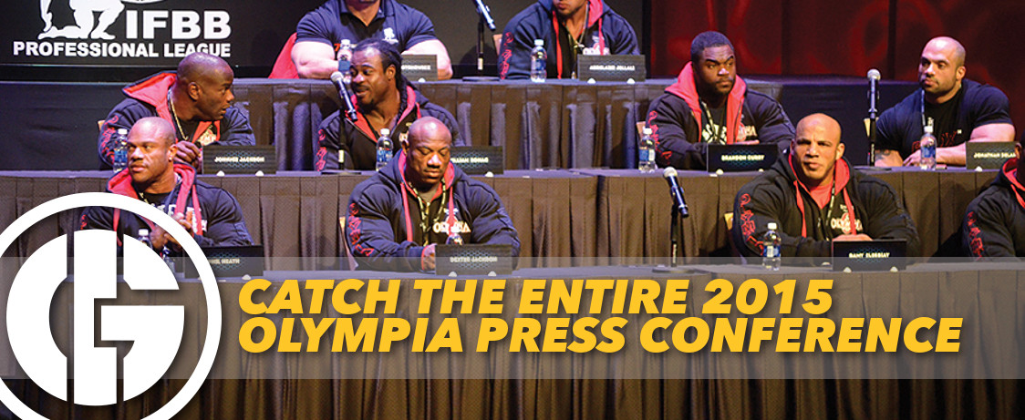 Generation Iron Olympia Press Conference 2015