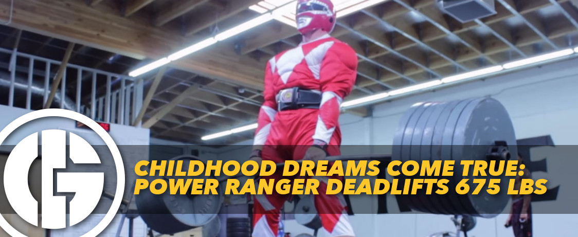 Generation Iron Power Ranger deadlift