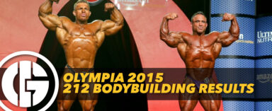 Generation Iron 212 Bodybuilding Results