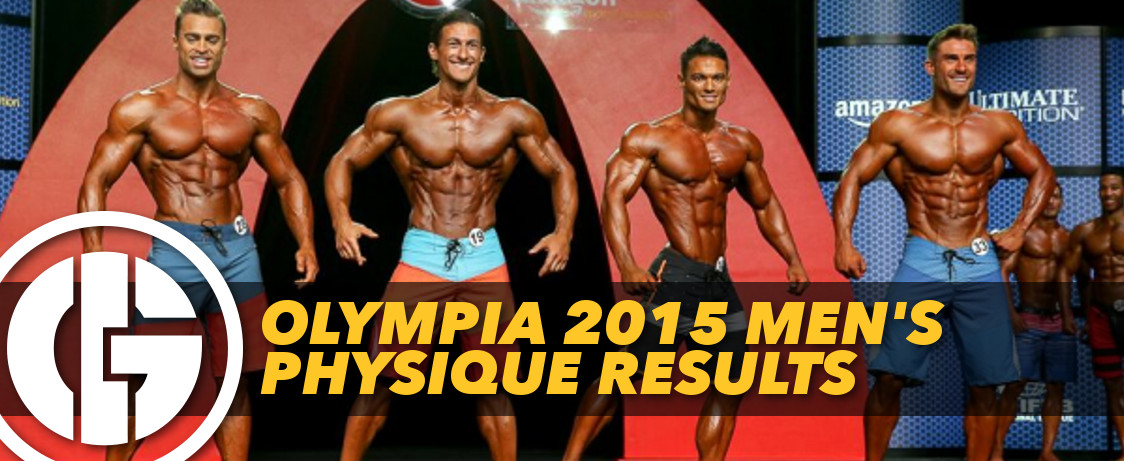 Generation Iron Olympia 2015 Men's Physique Results
