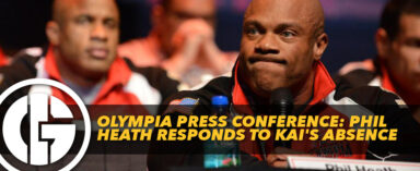 Generation Iron Phil Heath Responds to Kai Greene
