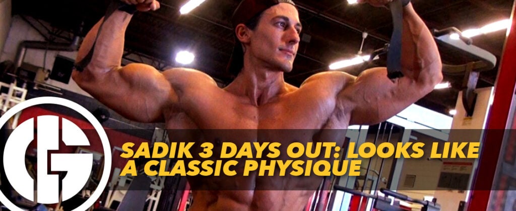Generation Iron Sadik 3 Days Out Mr. Olympia