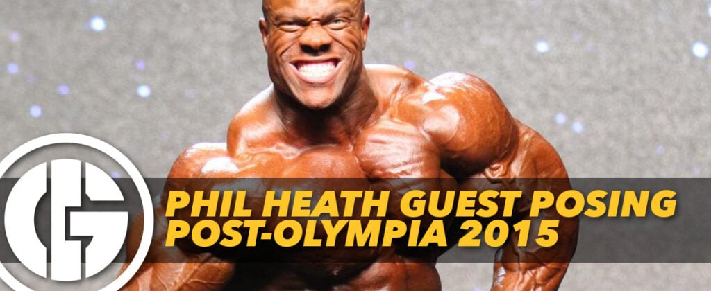 Generation Iron Phil Heath Guest Posing 2015