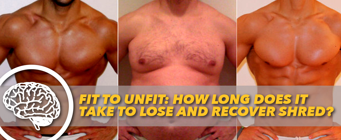 Fit To Unfit: How Long Does It Take To Lose And Recover Shred?